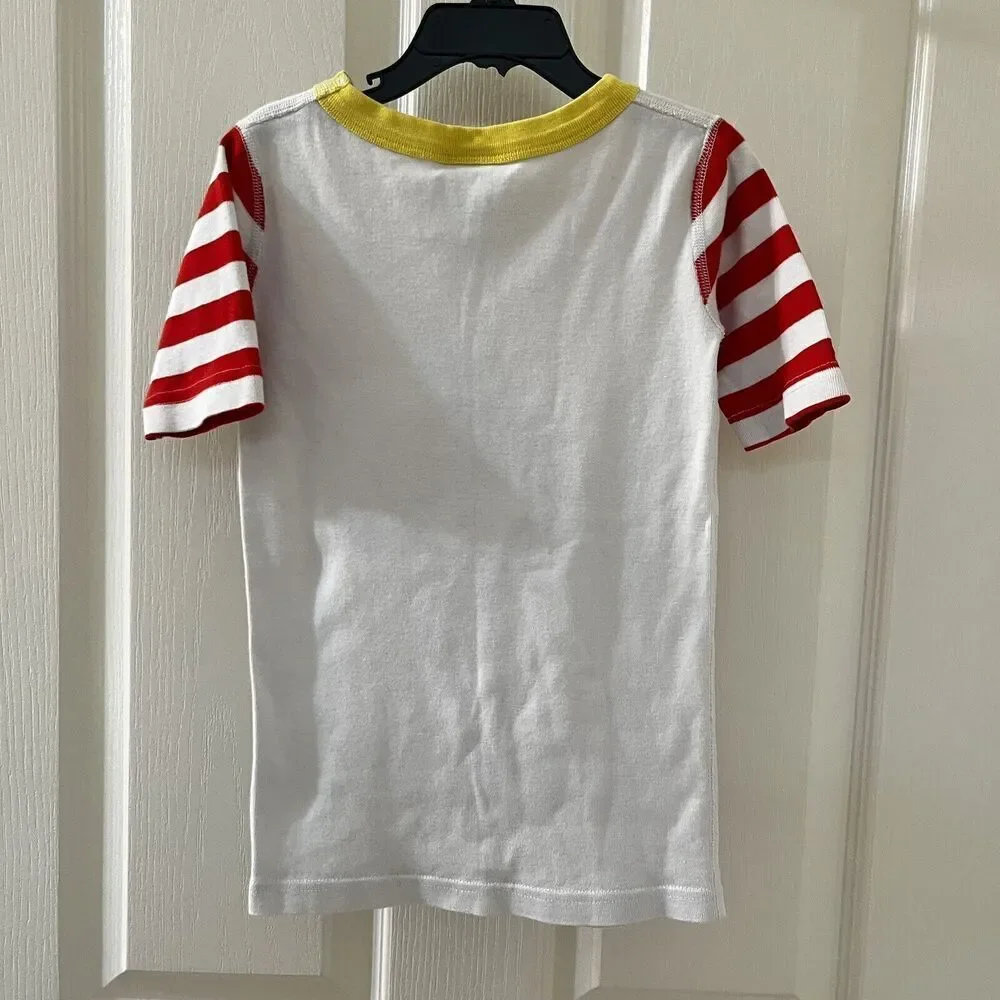 Hanna Andersson Toy Story 4 Jessie Short Sleeve Pajama Top Girls Size 130 US 8